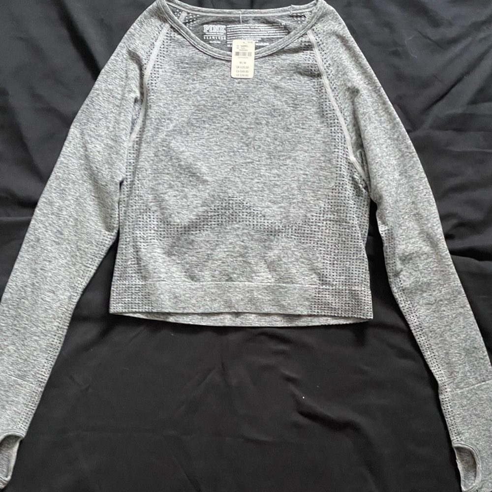 Pink workout shirt, size M